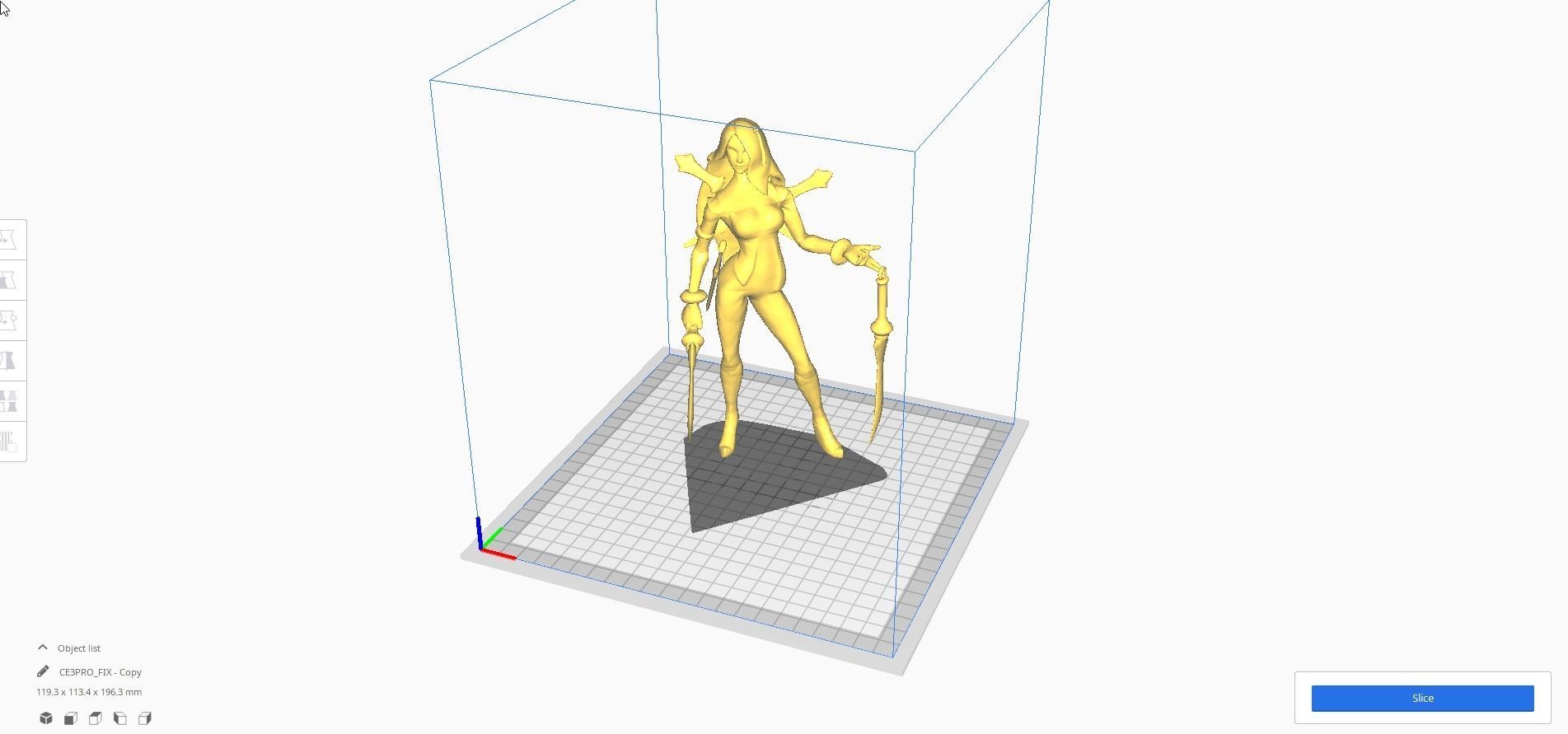 Warring Kingdoms Katarina 3D Model 3D print model_2