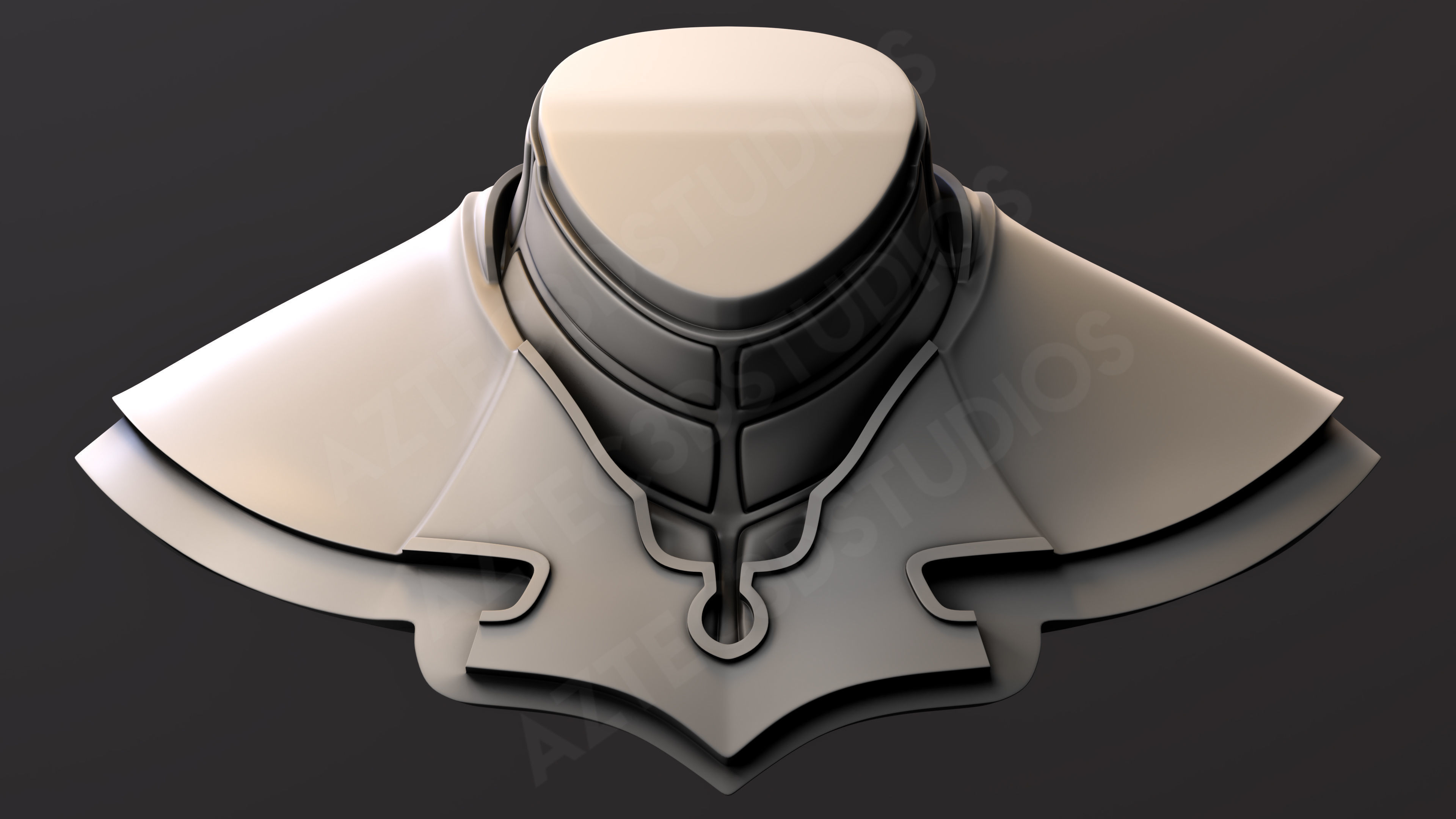 Batman Arkham Origins Cowl 3D Printing Model STL 3D print model_5