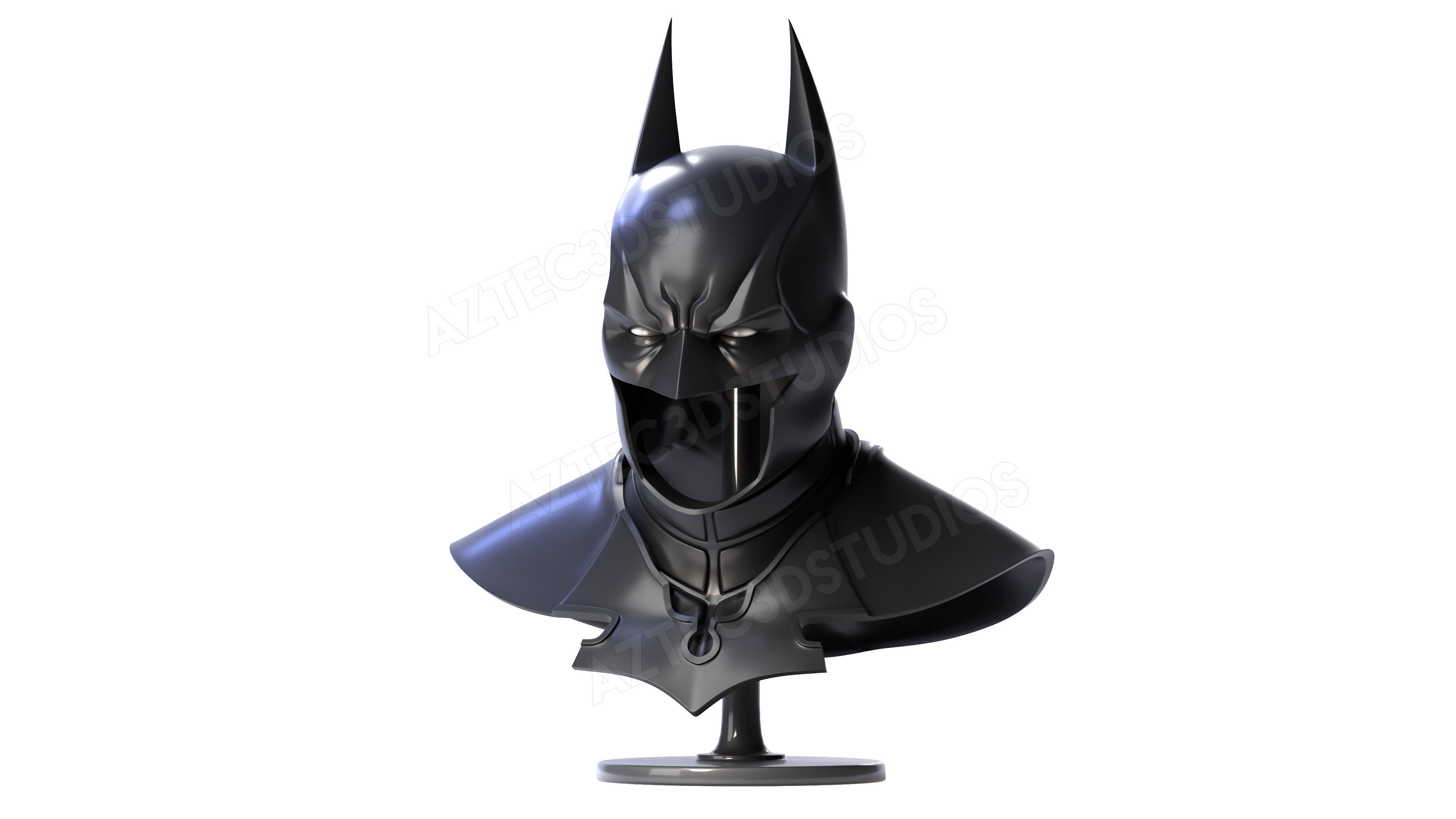 Batman Arkham Origins Cowl 3D Printing Model STL 3D print model_1
