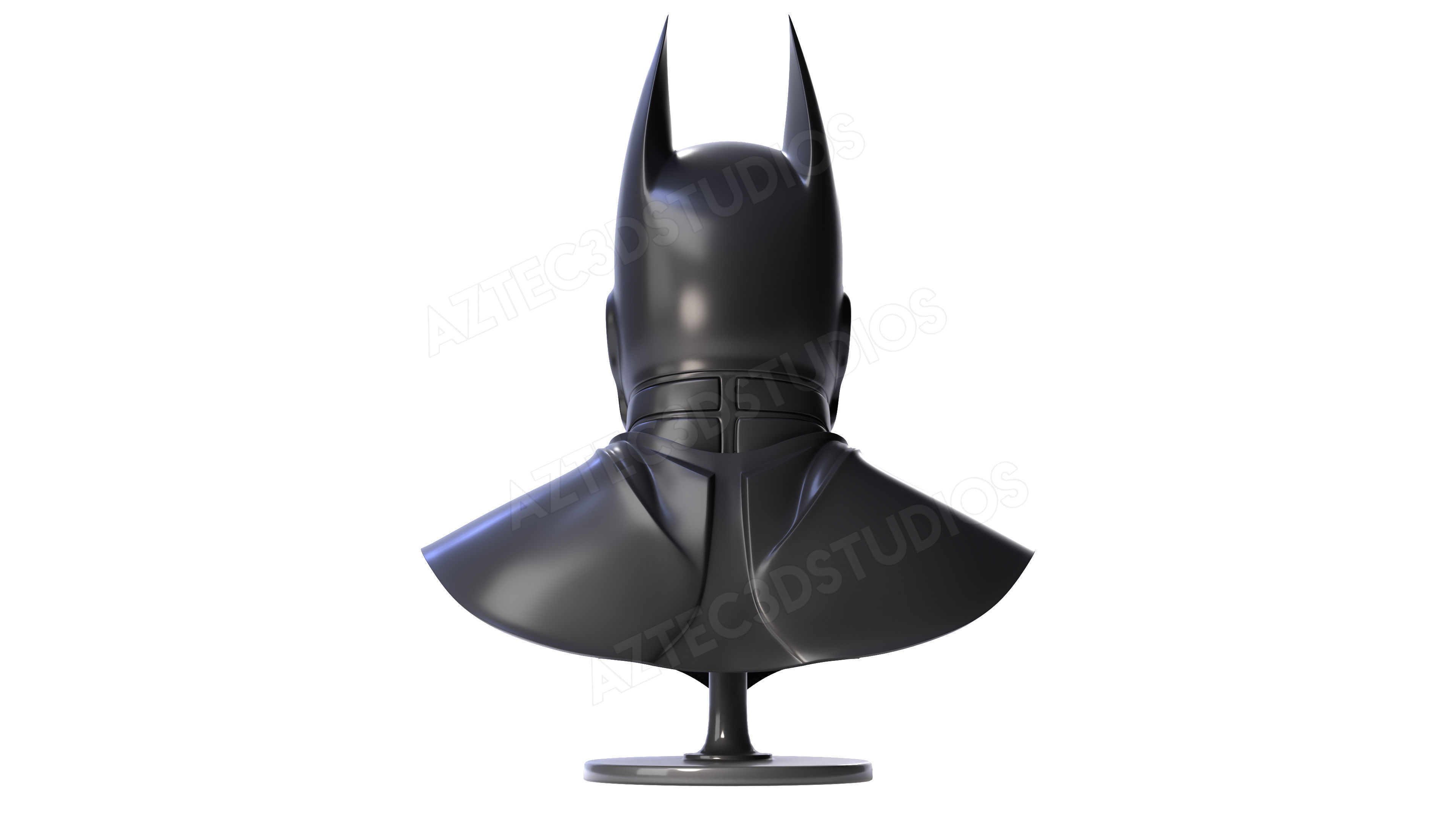 Batman Arkham Origins Cowl 3D Printing Model STL 3D print model_3