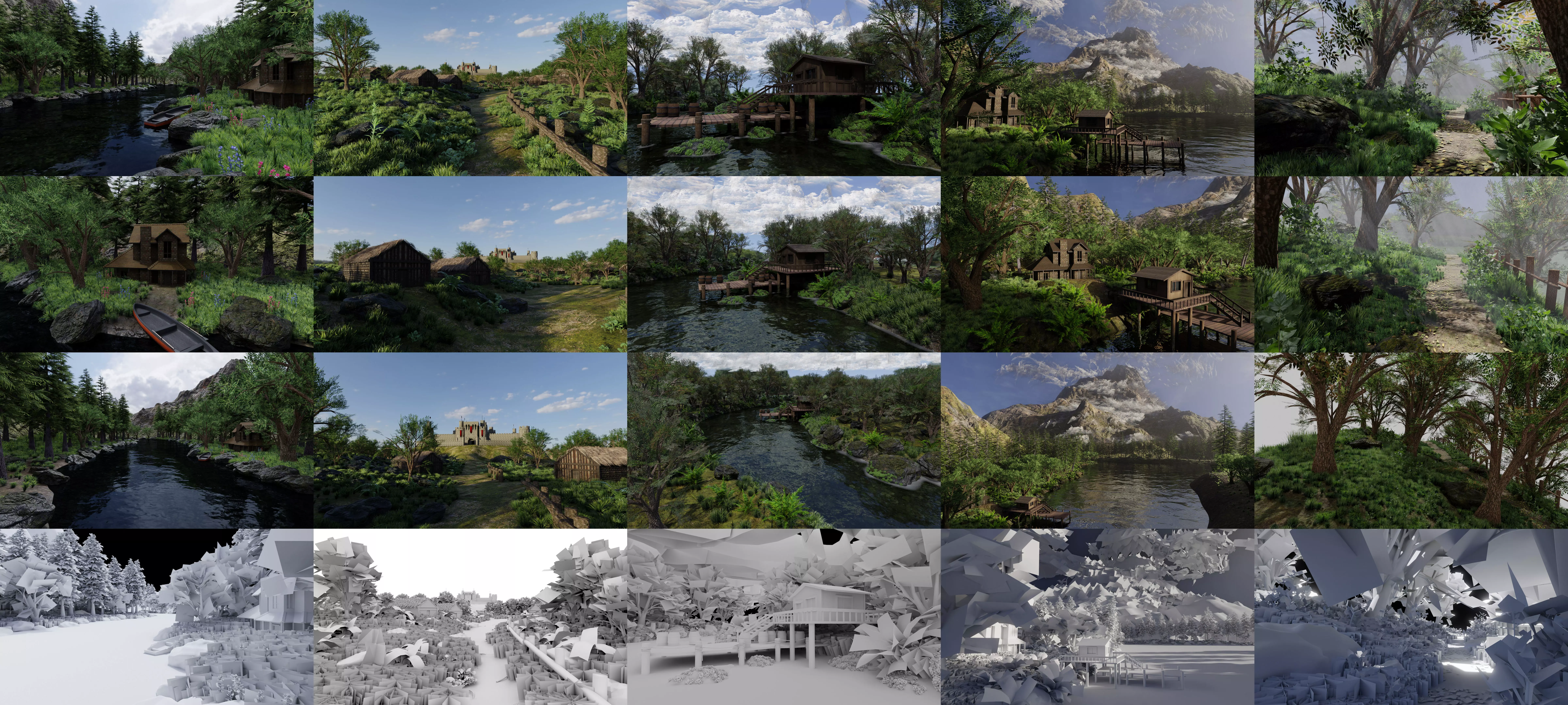 Exterior Landscape pack collection _0