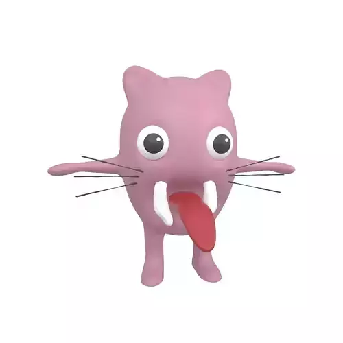 Aliens Monster v1 002 Low-poly 3D model