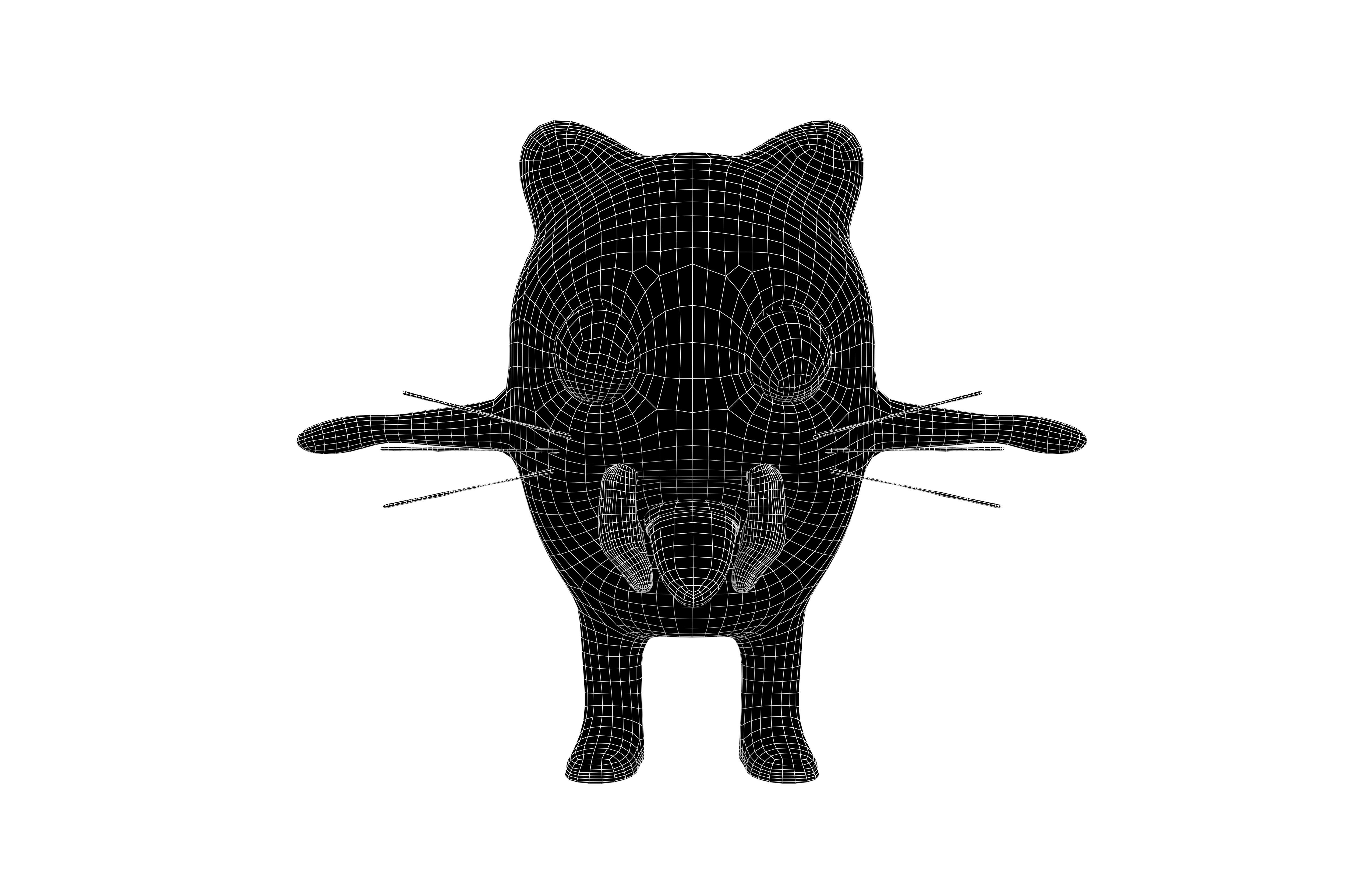 Aliens Monster v1 003 Low-poly 3D model_5