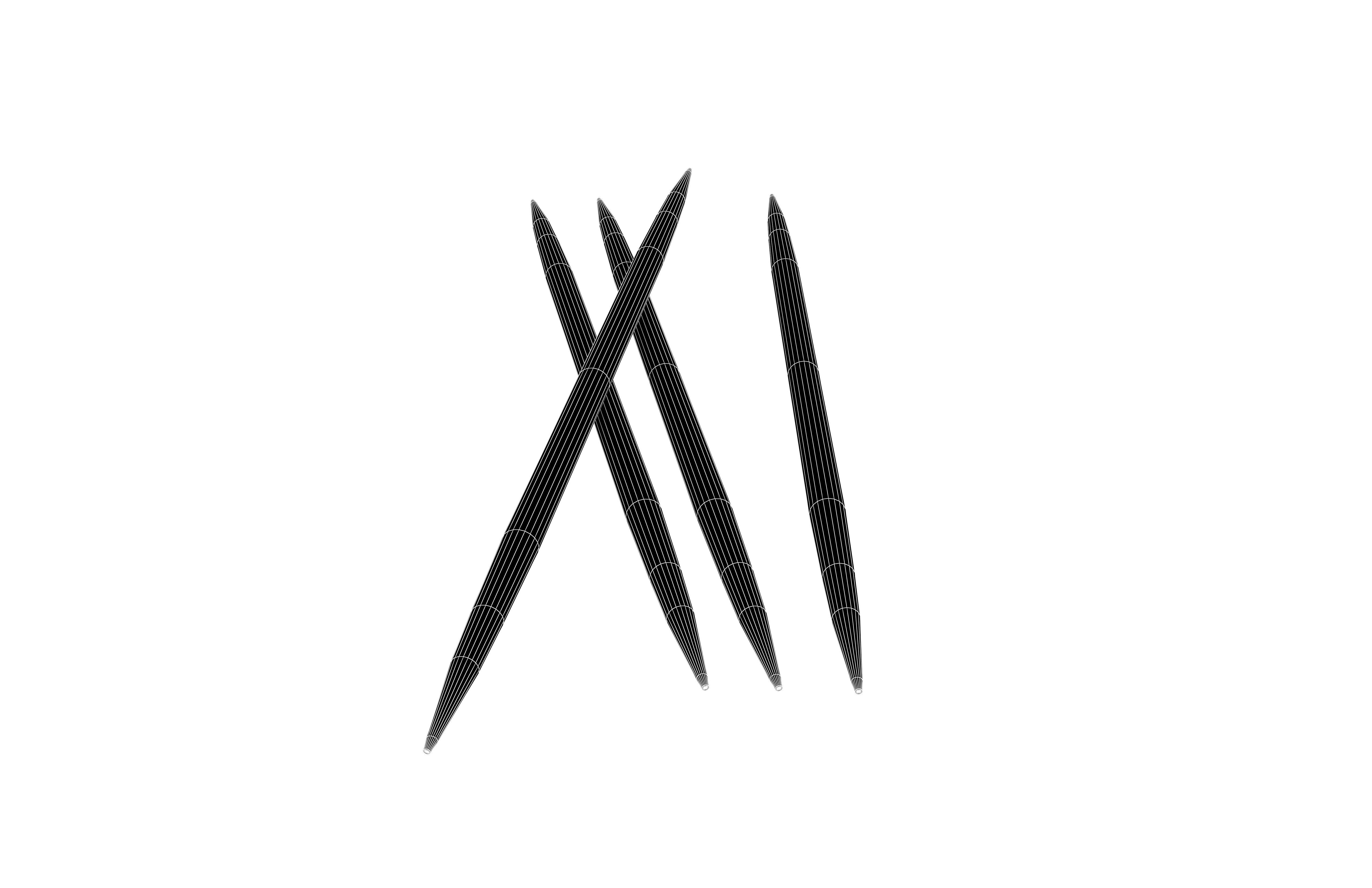 Toothpick v2 001 Low-poly 3D model_6