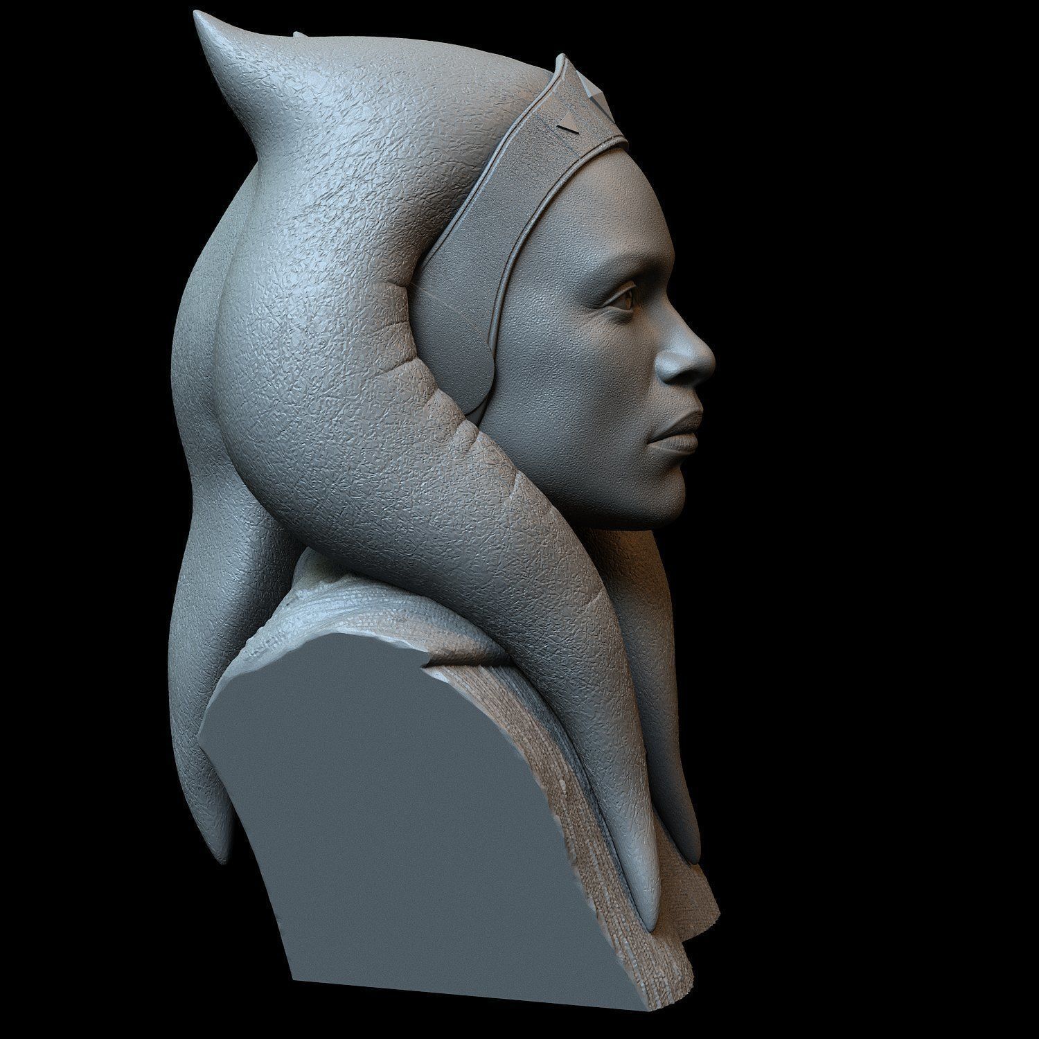 Rosario Dawson as Ahsoka Tano 3D print model_9