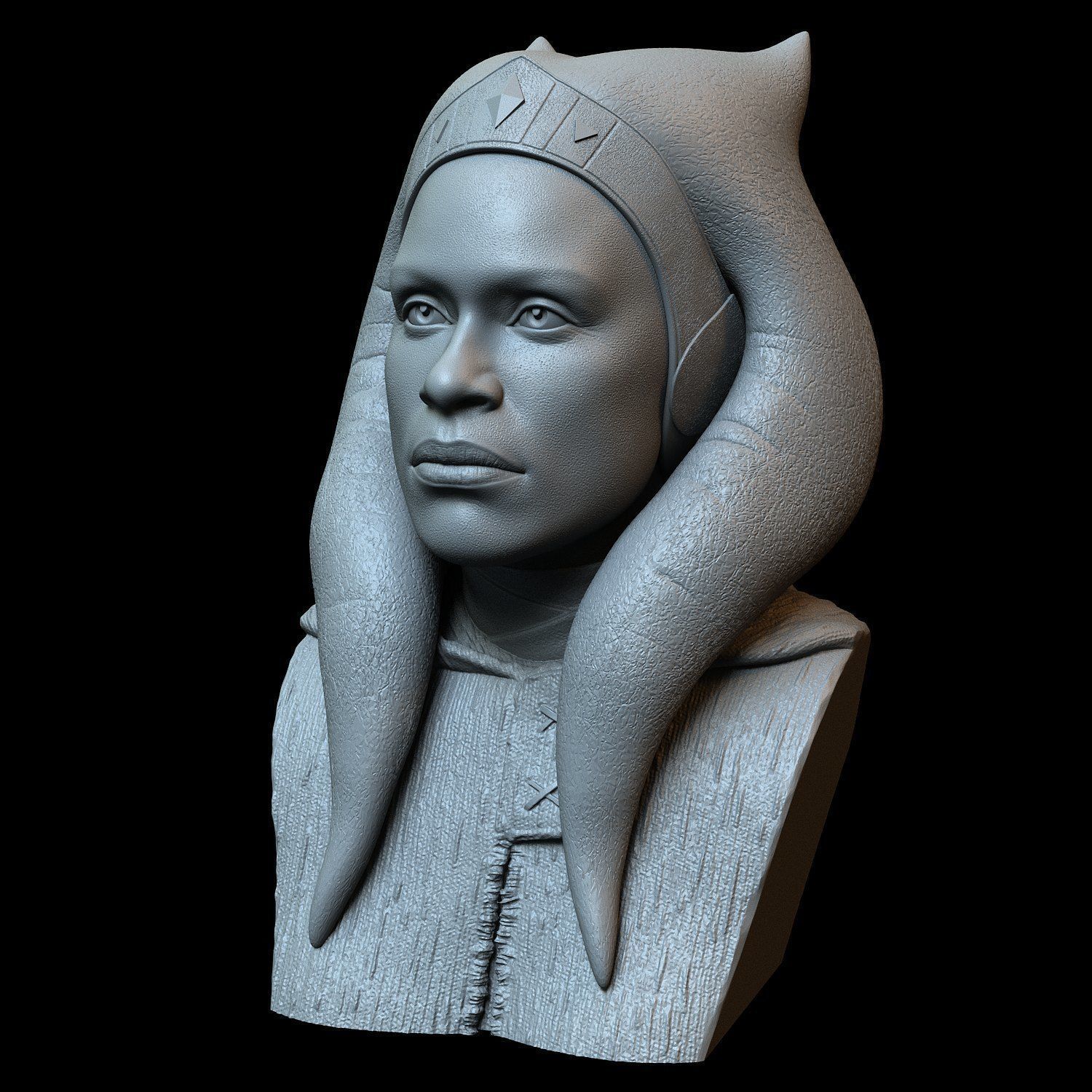Rosario Dawson as Ahsoka Tano 3D print model_1