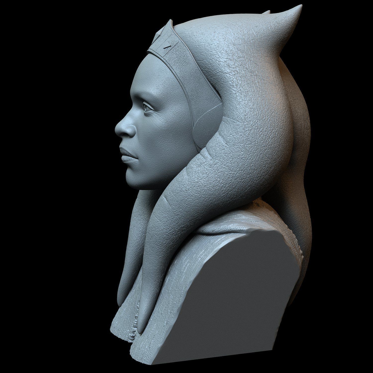 Rosario Dawson as Ahsoka Tano 3D print model_3