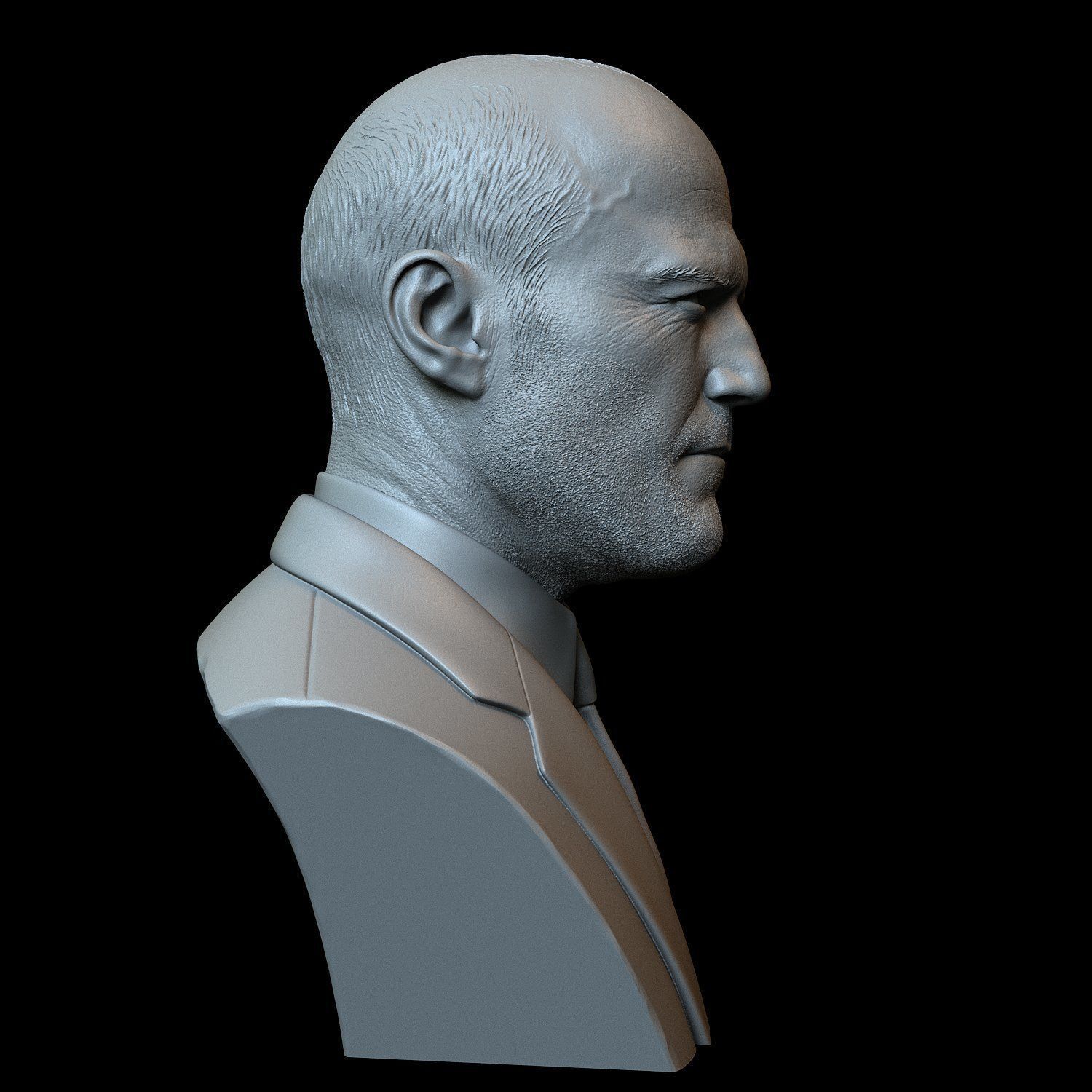 Jason Statham 3D print model_4