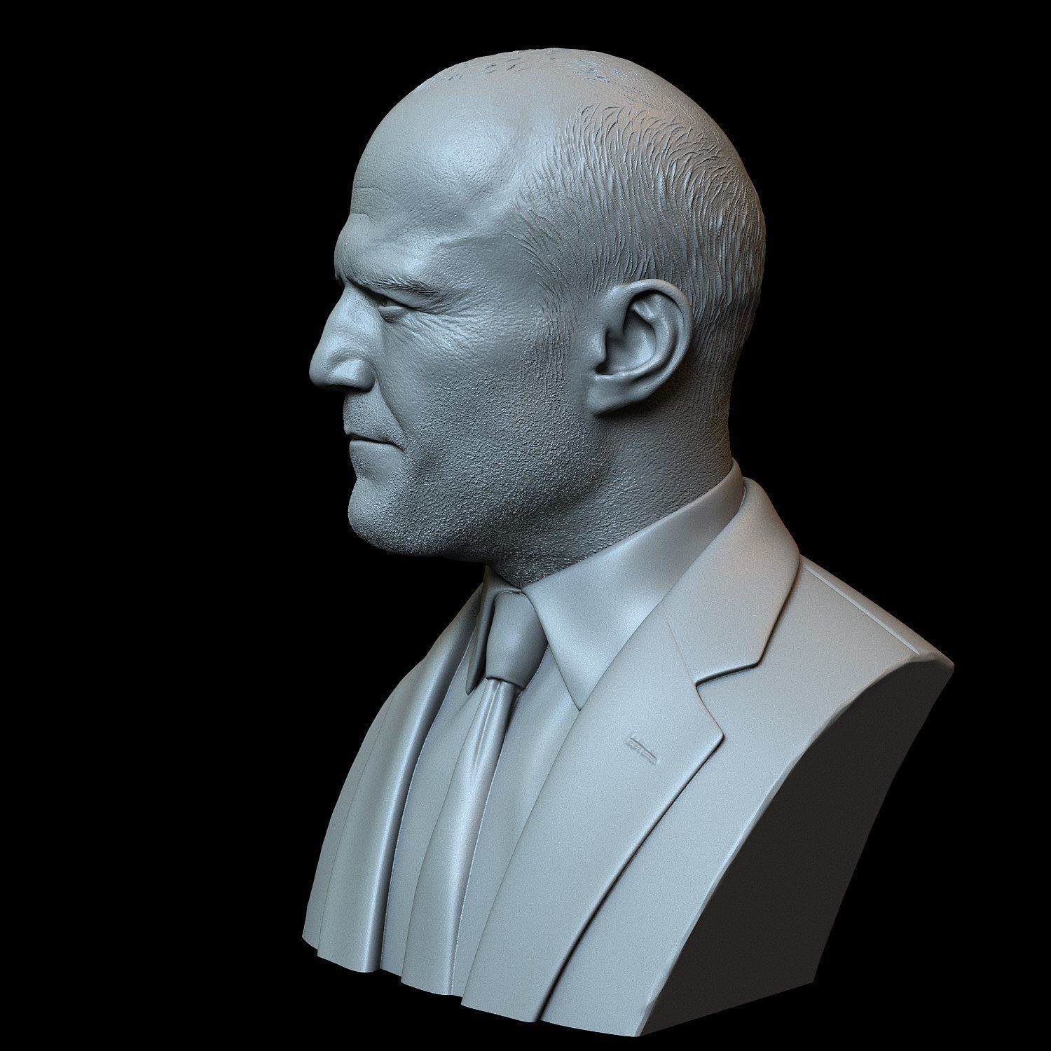 Jason Statham 3D print model_9