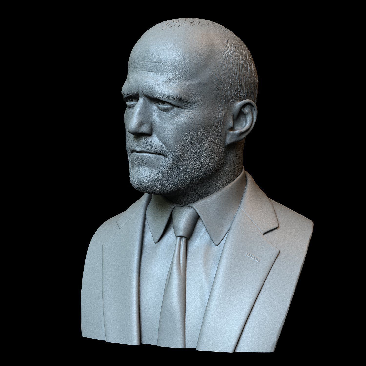 Jason Statham 3D print model_11