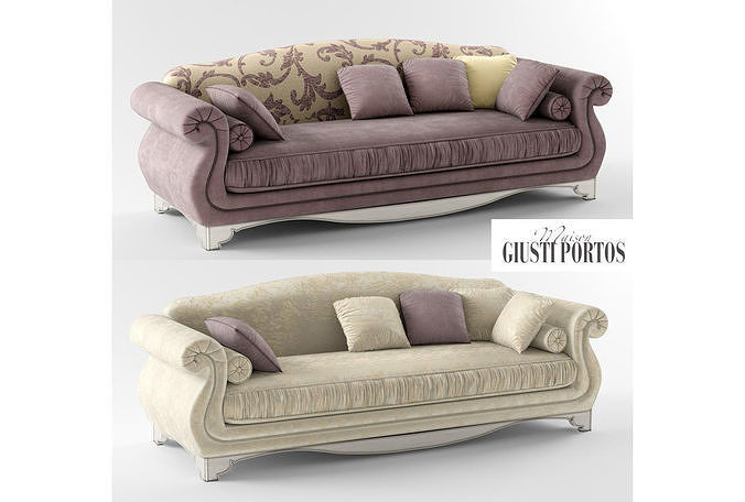 Sofa Guisti Portos 3D model