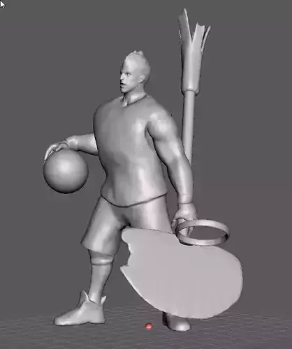DunkMaster Darius 3D Model