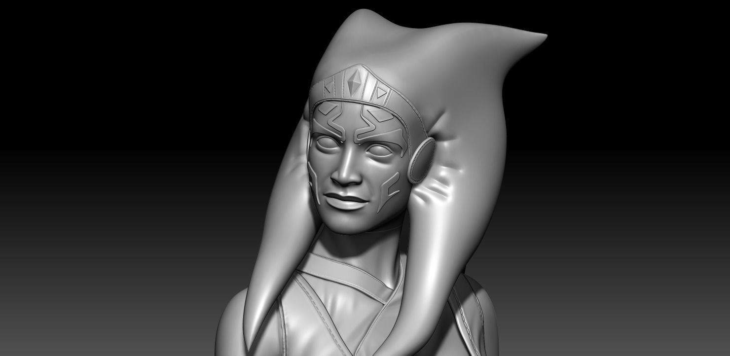 Ahsoka Tano the Mandalorian 3D print model_12
