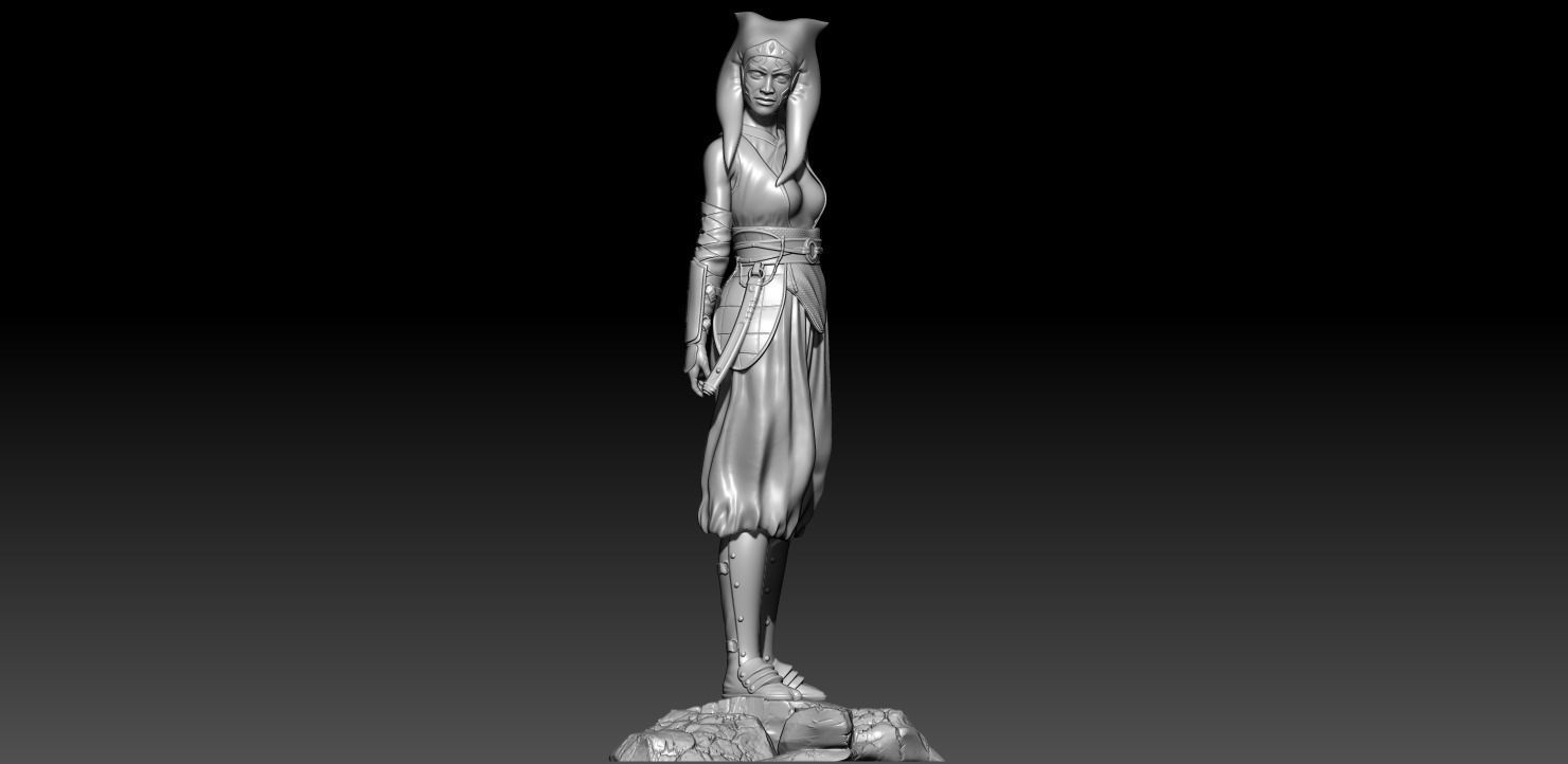 Ahsoka Tano the Mandalorian 3D print model_6