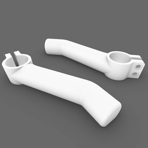 Bar end Handlebar Bike 3D print model