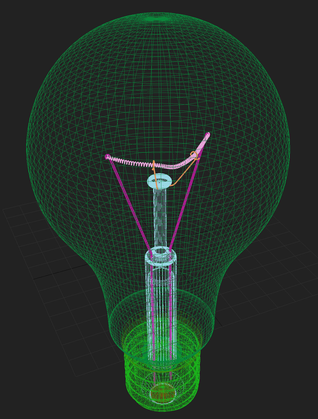 E26 Light Bulb 3D model_5