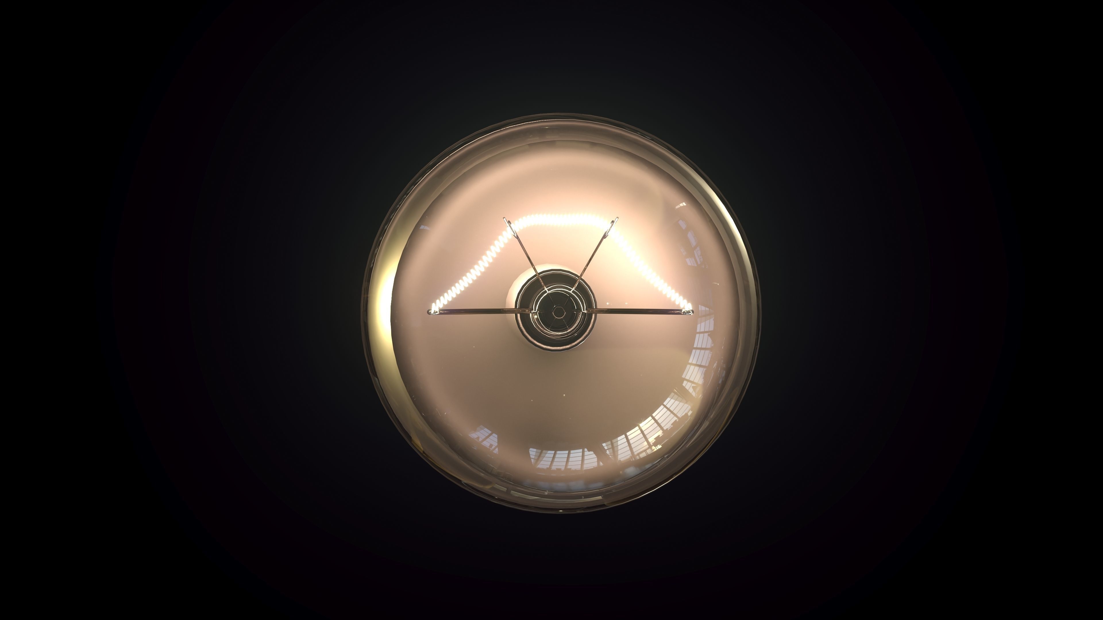 E26 Light Bulb 3D model_4