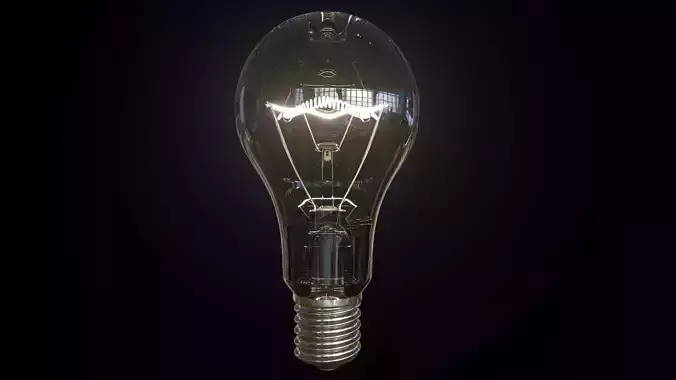 E26 Light Bulb 3D model