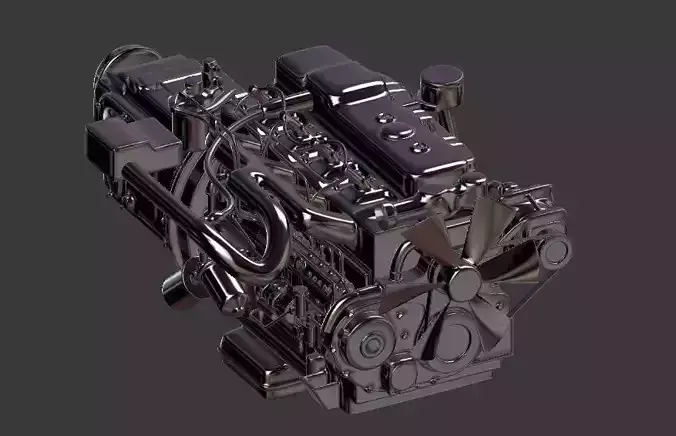 Isuzu 4BC2 Diesel Engine