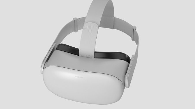 Oculus quest 2  headset  3D model