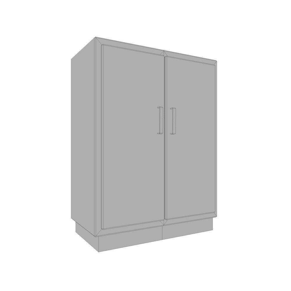 Electric Cabinet Low-poly 3D model_5