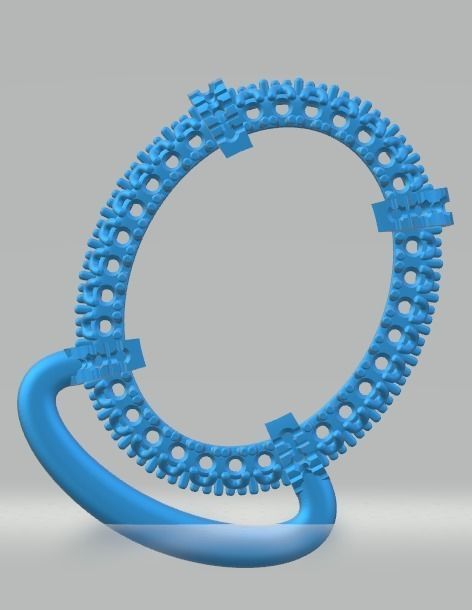 rings -CG127 3D print model_5