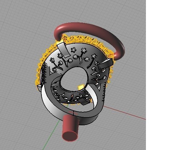 rings -CG127 3D print model_11