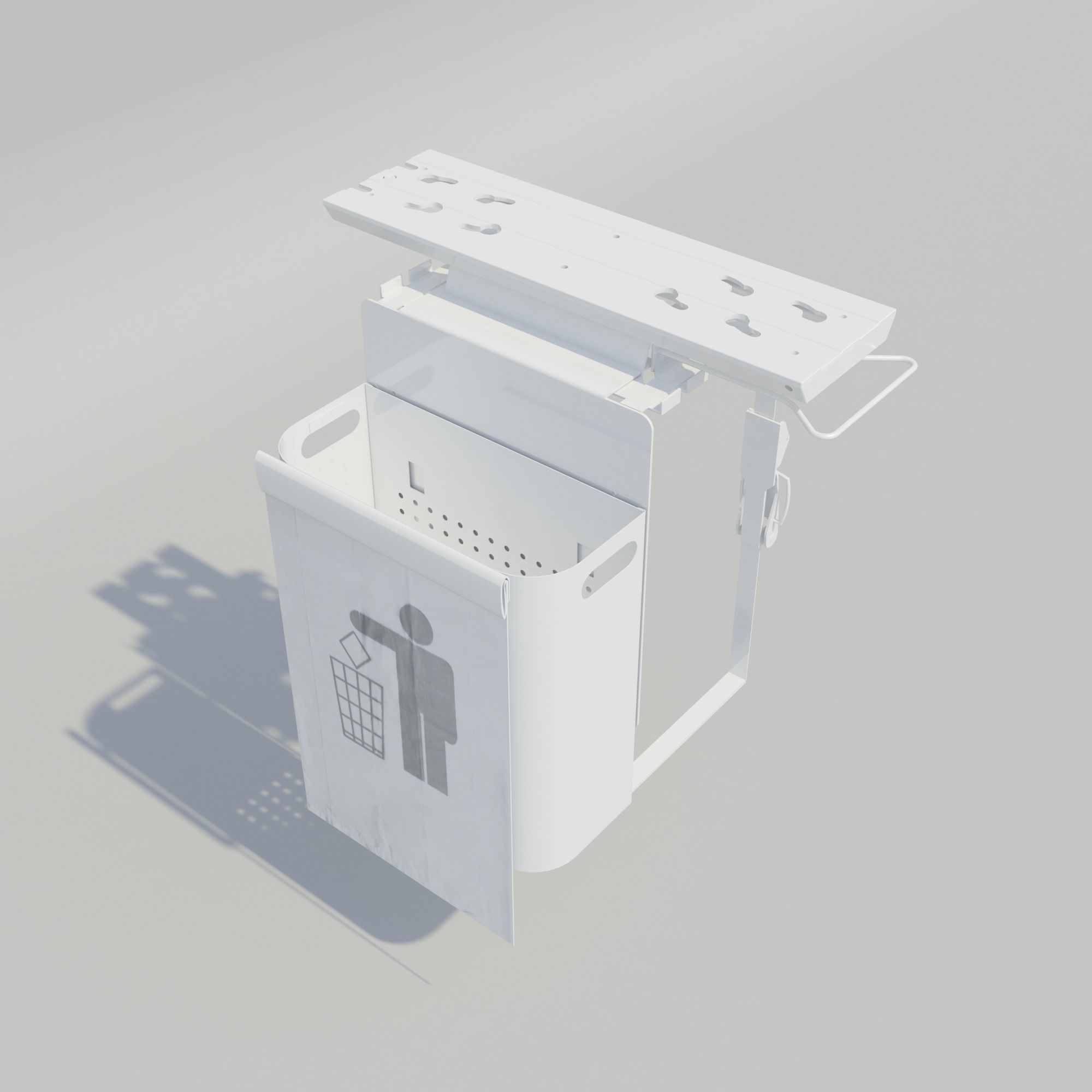 LiftFlex CPU-holder - KONDATOR 3D model_4