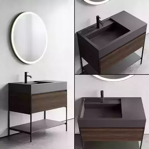 Nic Design Elen 90 Vanity unit Set 2