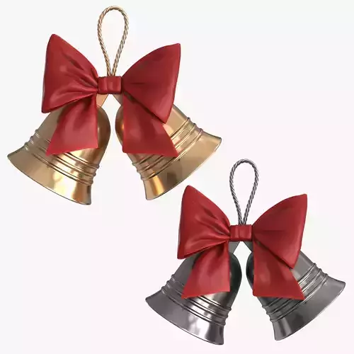 Bells with Bow 2 colors