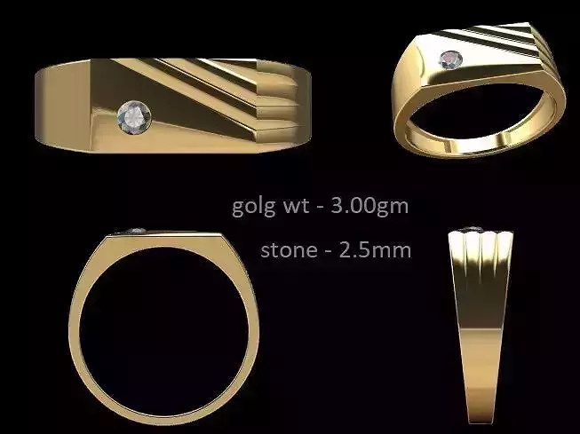 rings gold ring with diamond