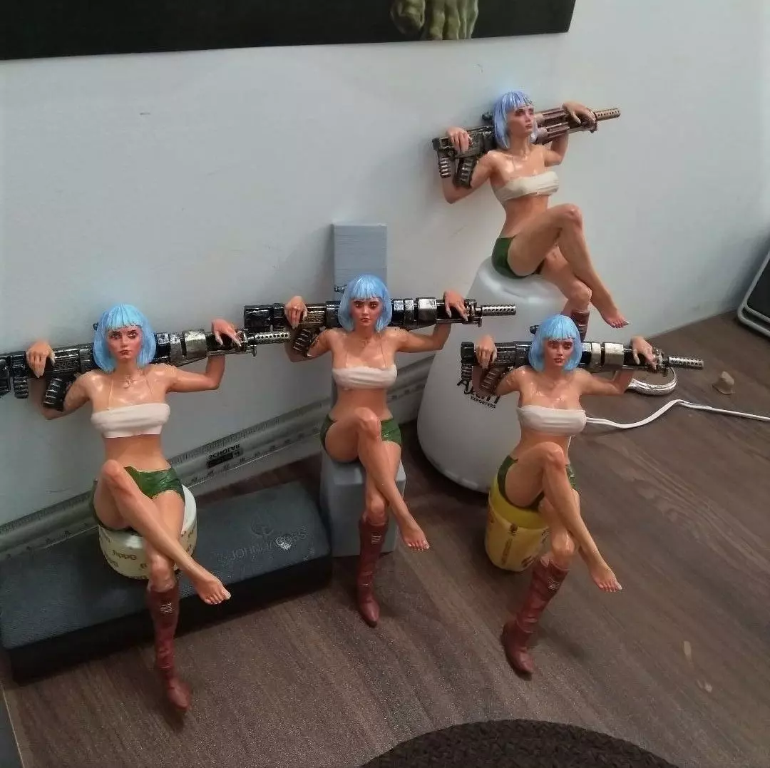 Resting GUN  3D print model_0