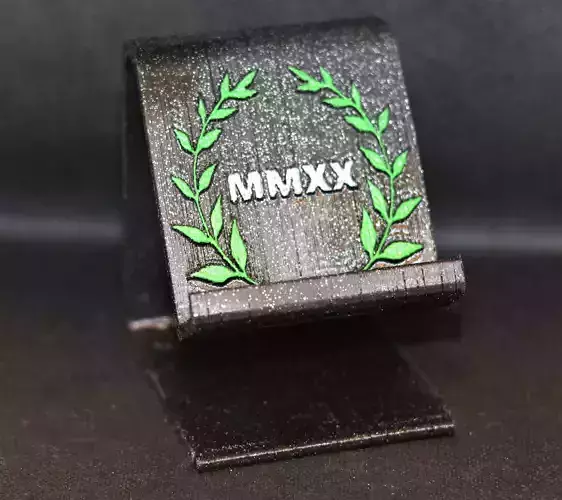 2020 Roman numerals phone stand