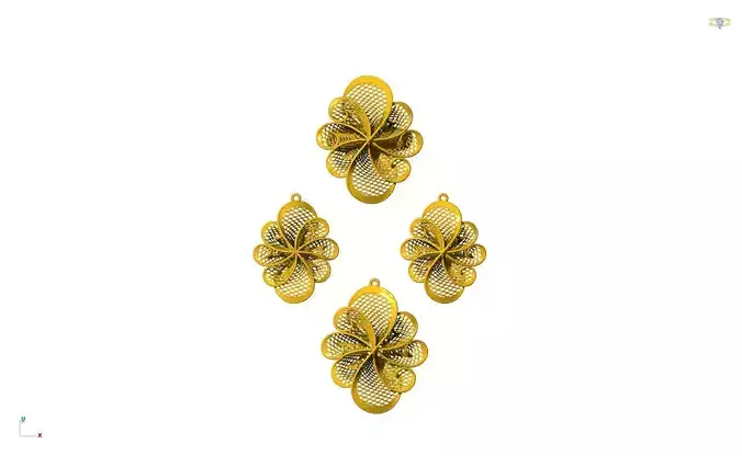 kwait Jewellery all set 3D print model