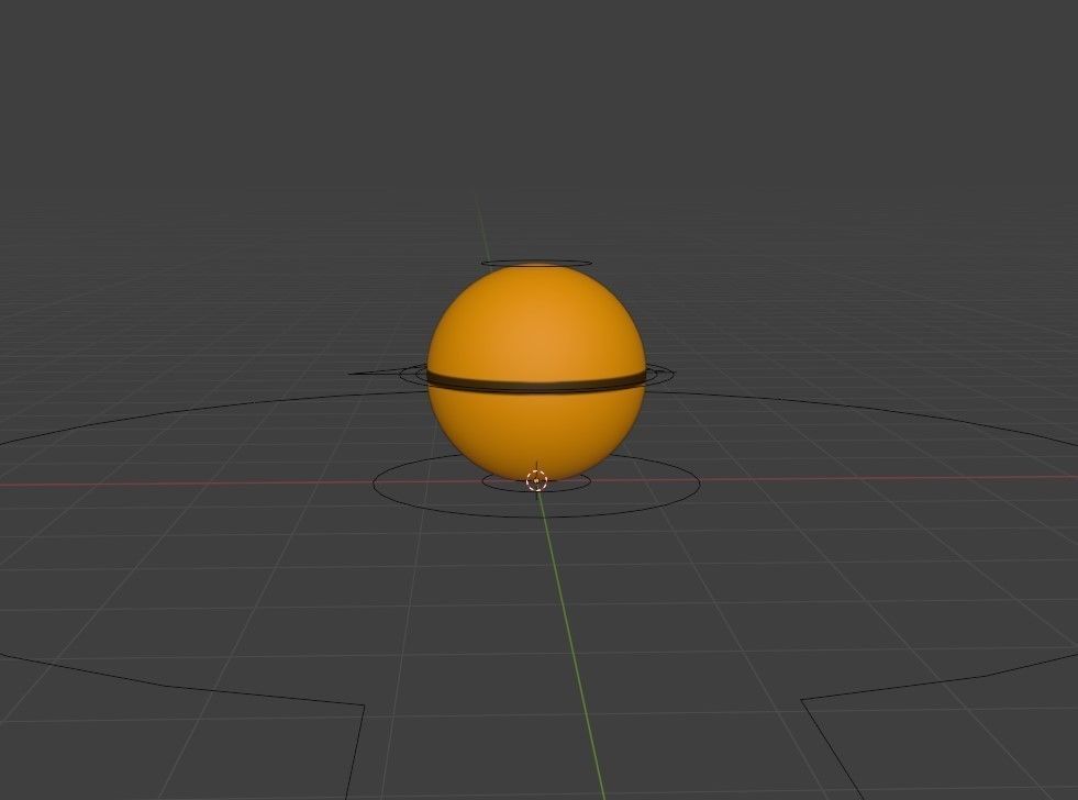 Sphere Rig Blender free VR / AR / low-poly 3D model animated rigged ...