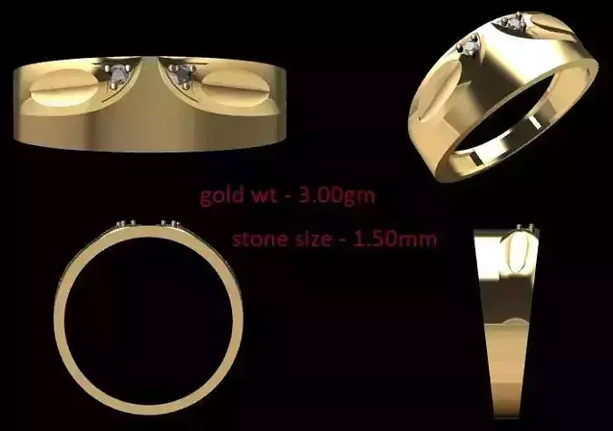 rings gold ring with diamonds