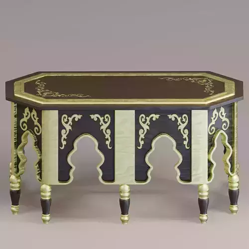  Moroccan large coffee table