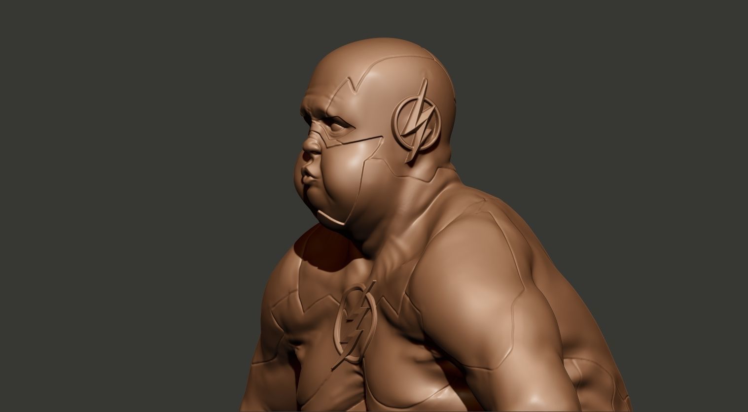 Flash Retired 3D print model_11