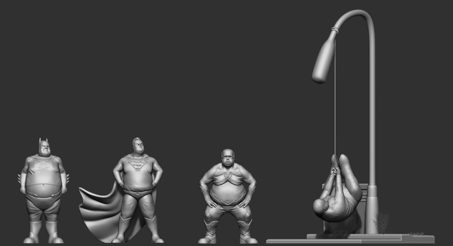 Flash Retired 3D print model_12