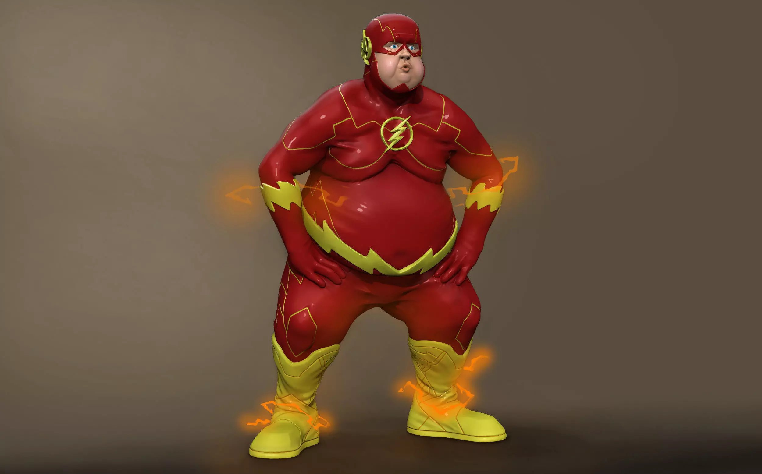 Flash Retired 3D print model_0