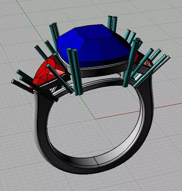 rings -CG144 3D print model_0