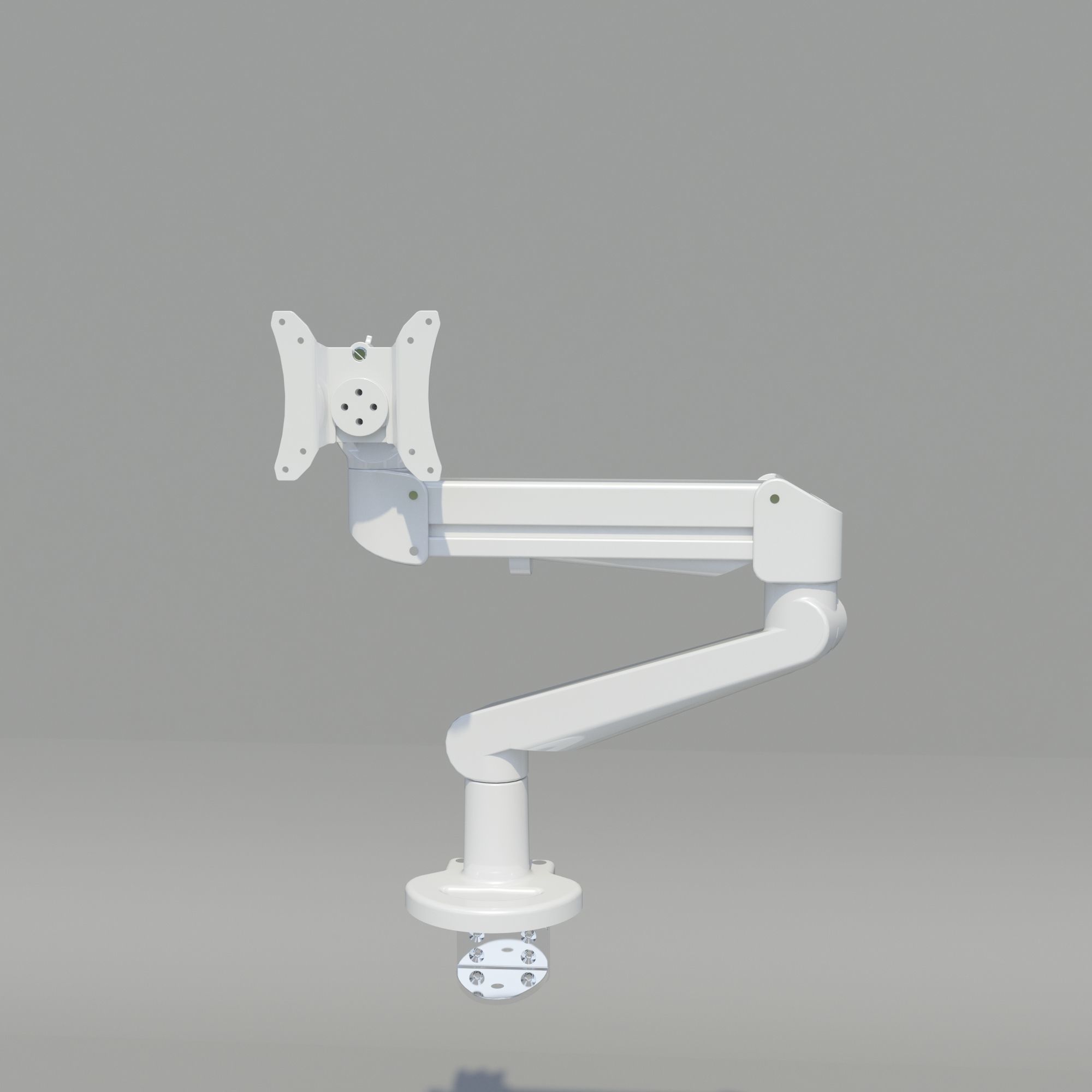 Monitor Arm Desk Mount - Kontador 3D model_1