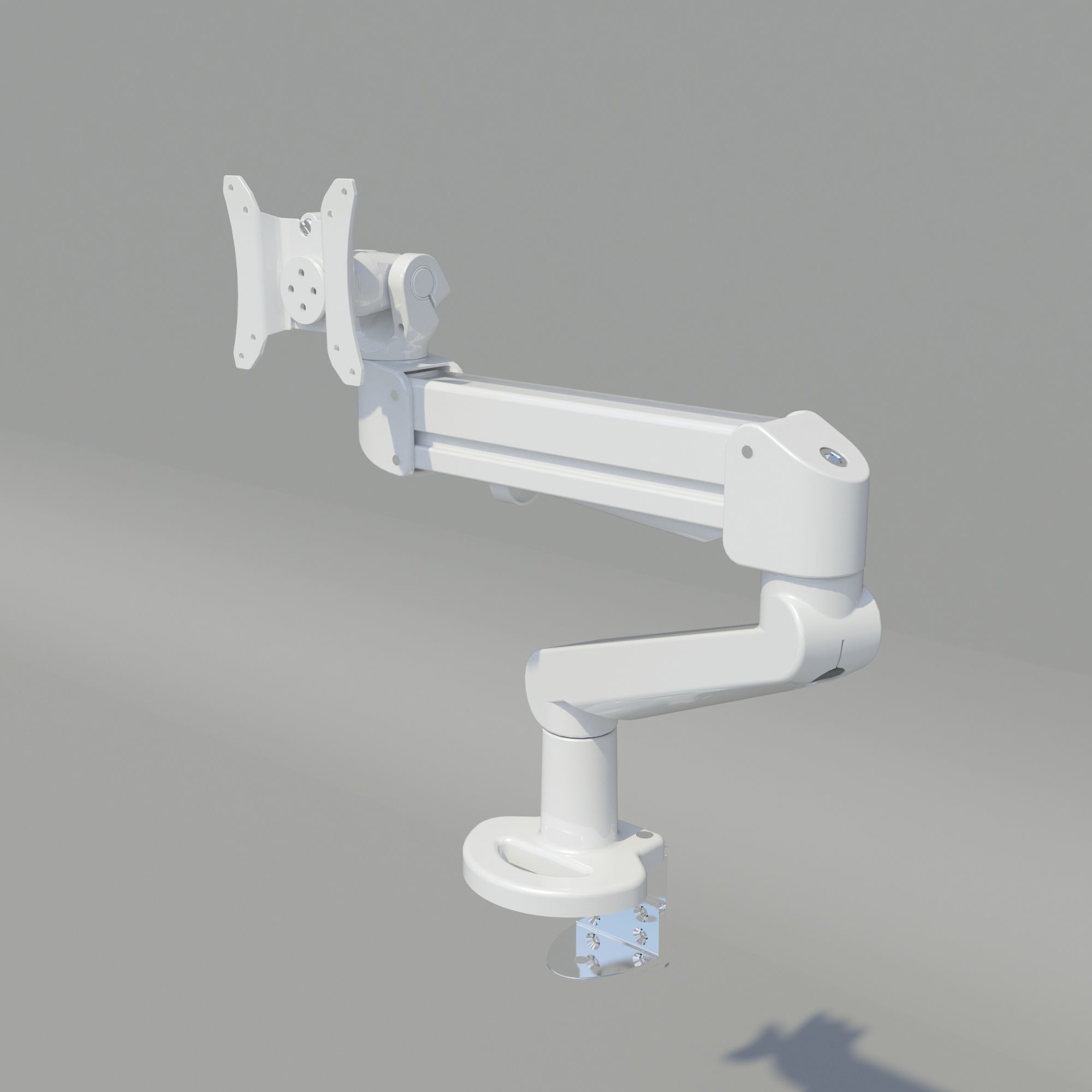 Monitor Arm Desk Mount - Kontador 3D model_2
