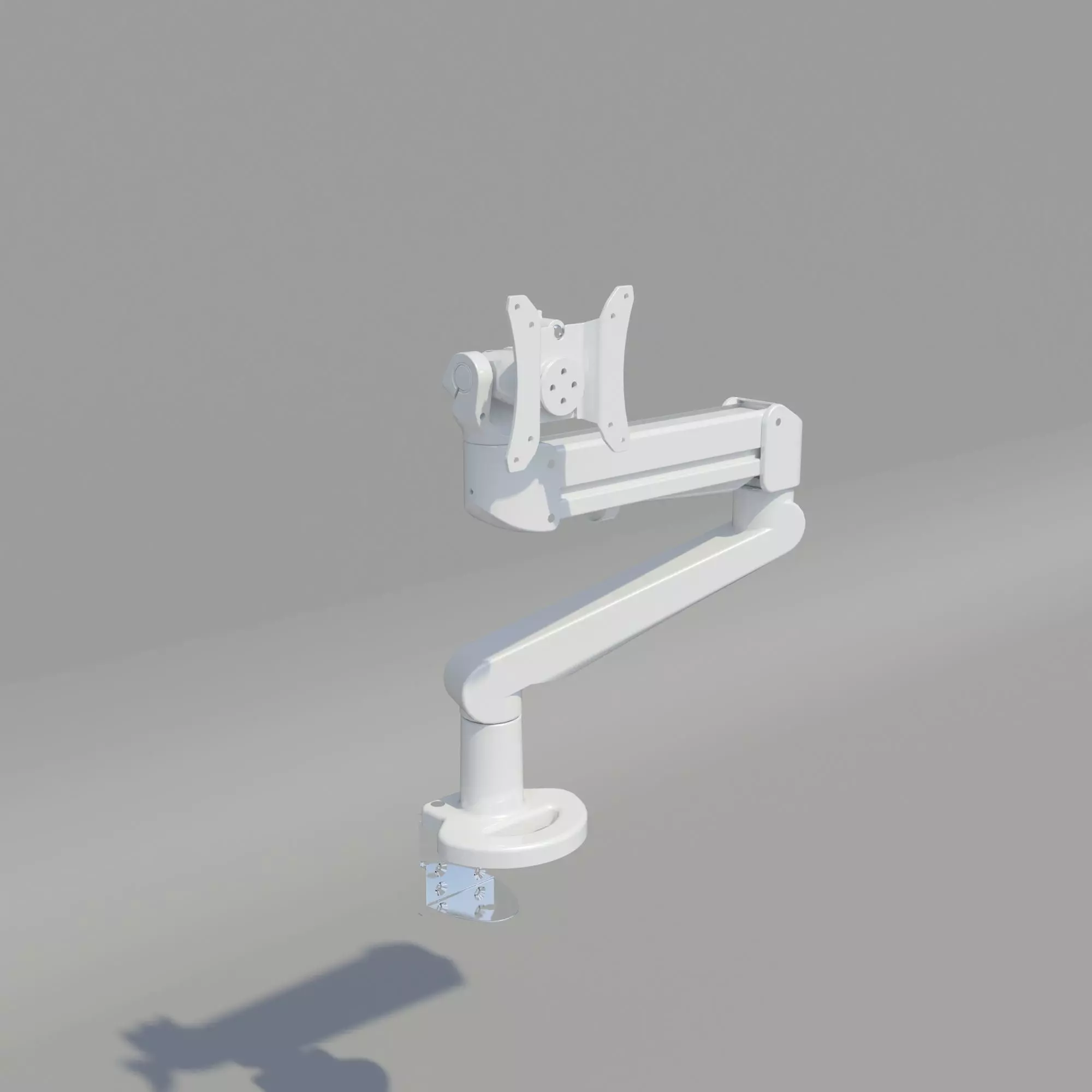 Monitor Arm Desk Mount - Kontador 3D model_0