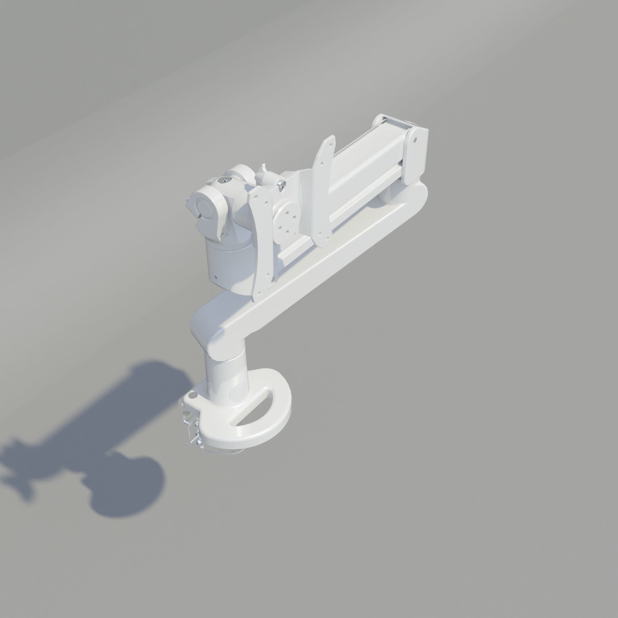Monitor Arm Desk Mount - Kontador 3D model_4
