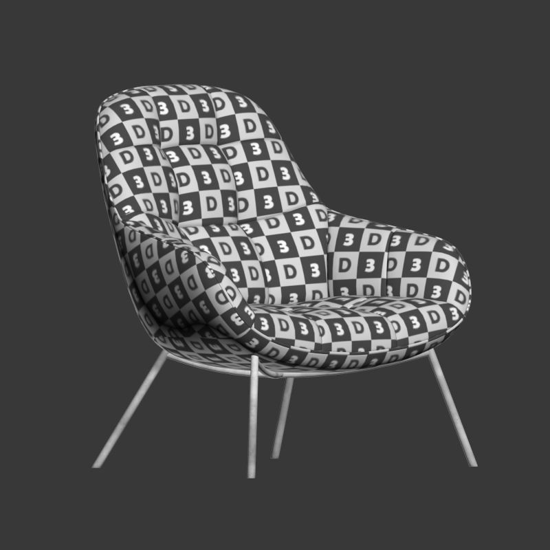 Mango Lounge Chair Oopenspace 3D model_3