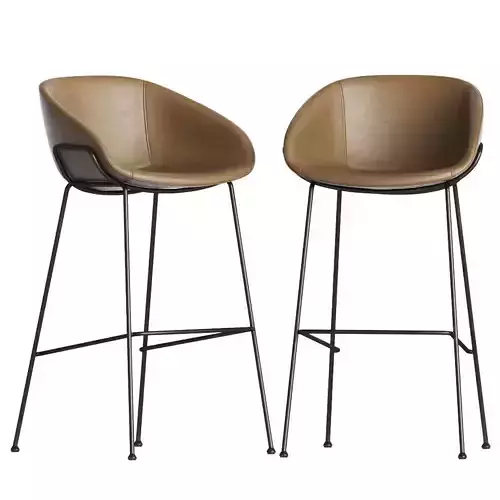 Zach Bar Stool Eurway 3D model