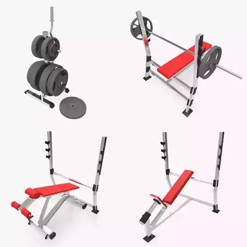 Gym Collection Weight Bench
