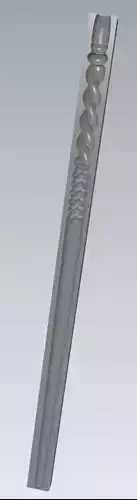 MakeIT Harry Potter Ginny Weasley Wand Mold 3D