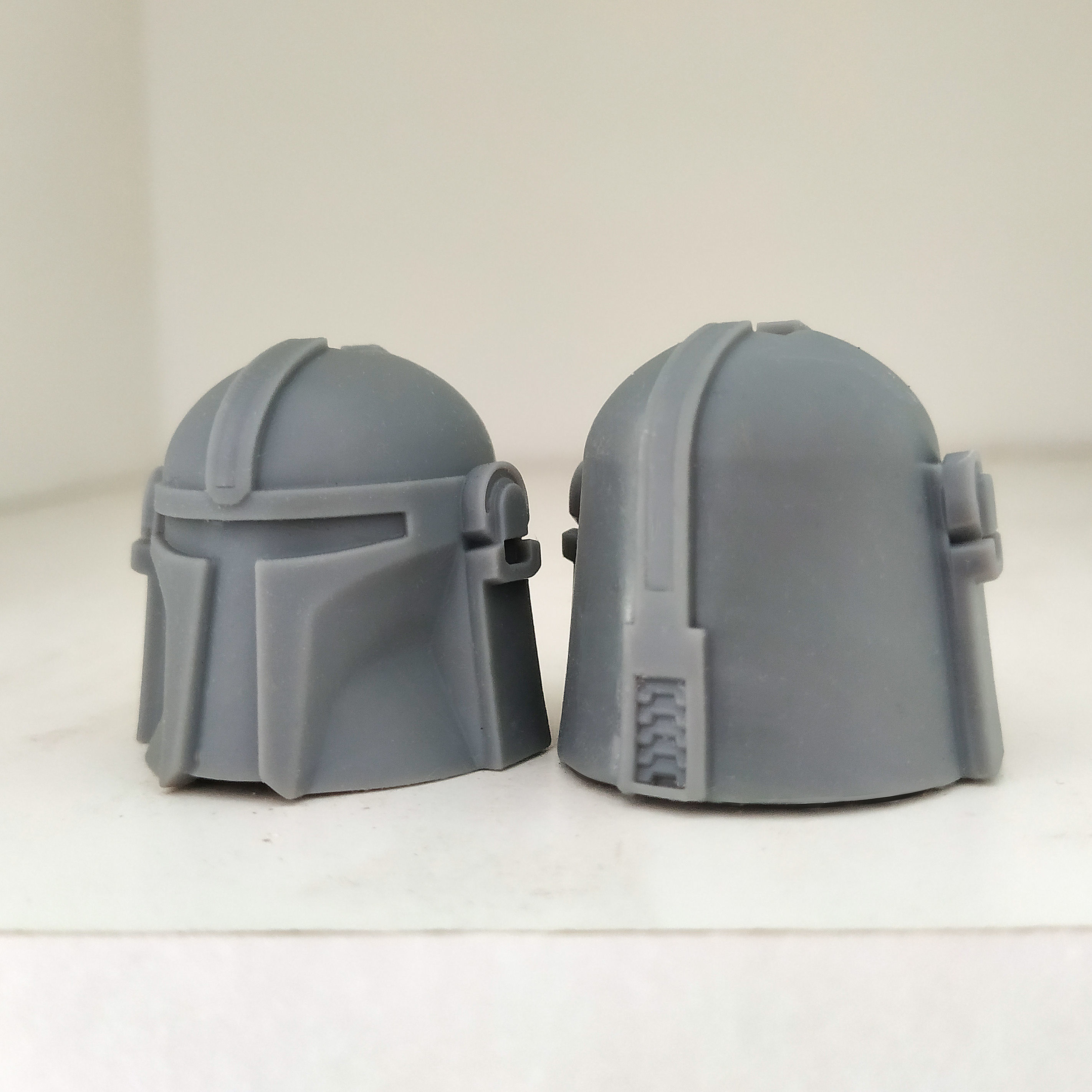 Grogu - Baby Yoda and Helmet 3D print model_8